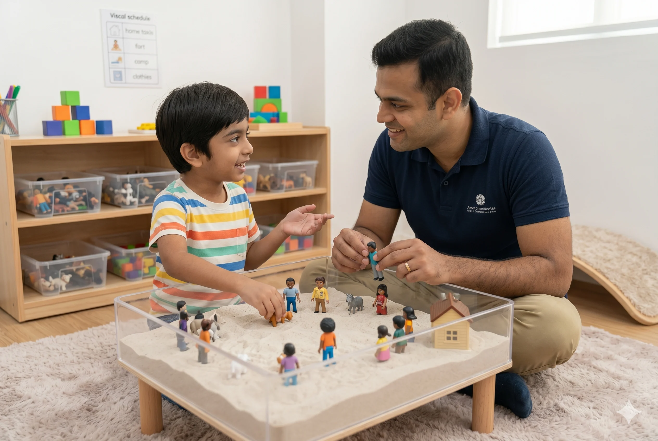 Play therapy and emotional support
