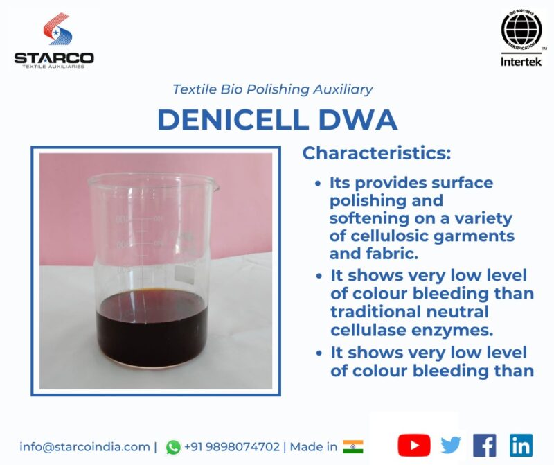 Acid Biopolishing Enzyme - Denicell DWA