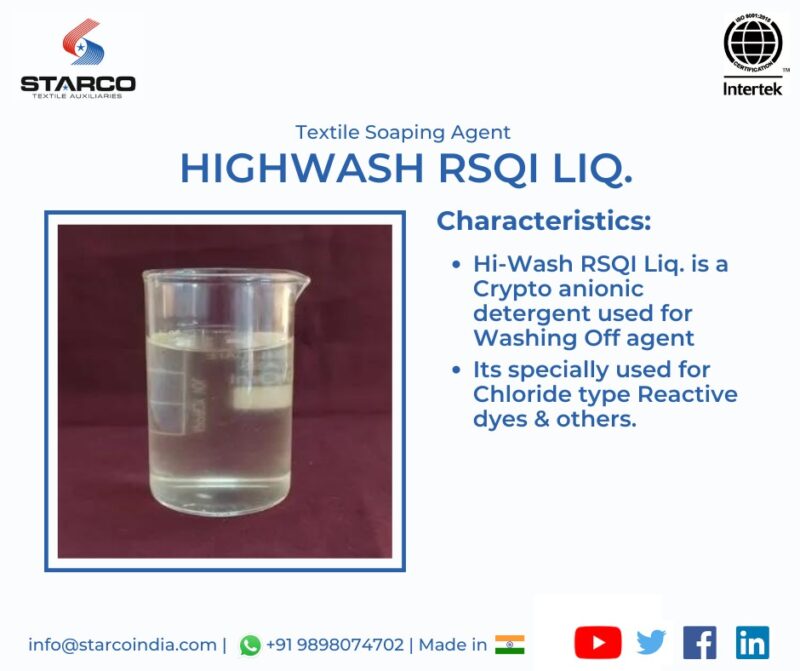 Soaping Agent - HighWash RSQI Liq.