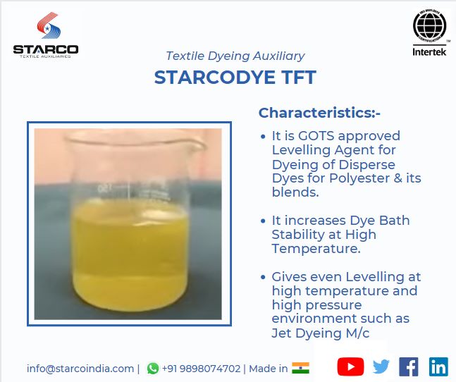 Polyester Levelling Agent - Starcodye TFT
